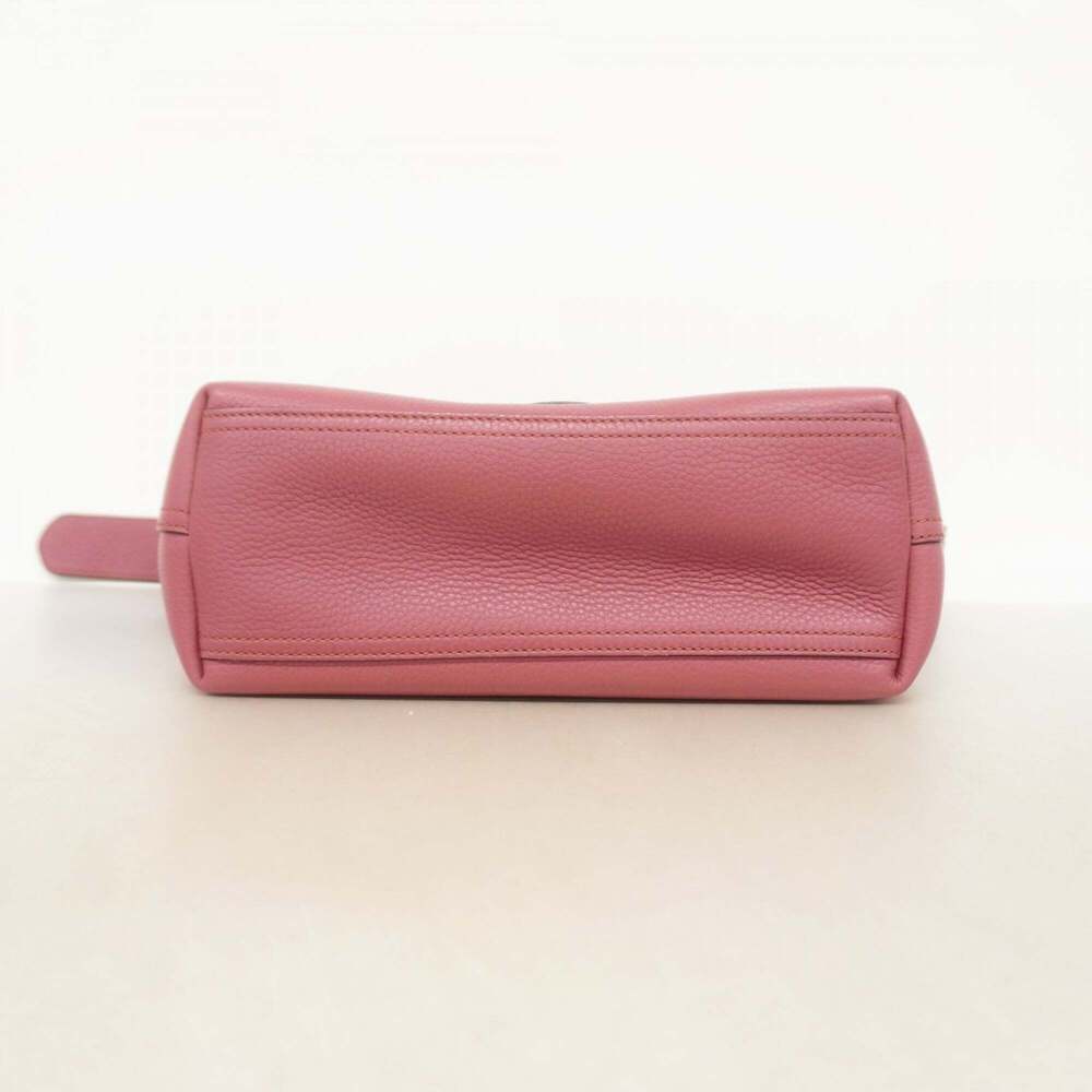 GUCCI Pink Leather GG Marmont Shoulder Bag - Picture 3 of 12